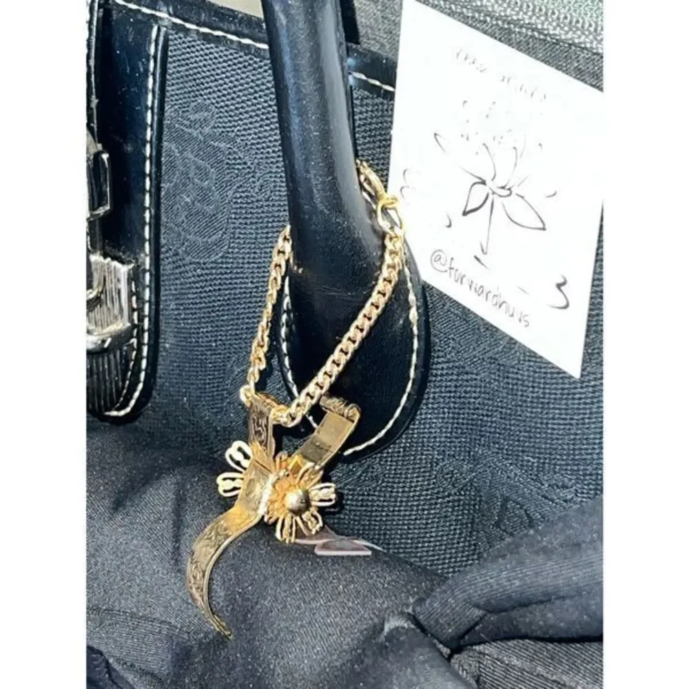 Vintage Glove Clip Purse Attachment